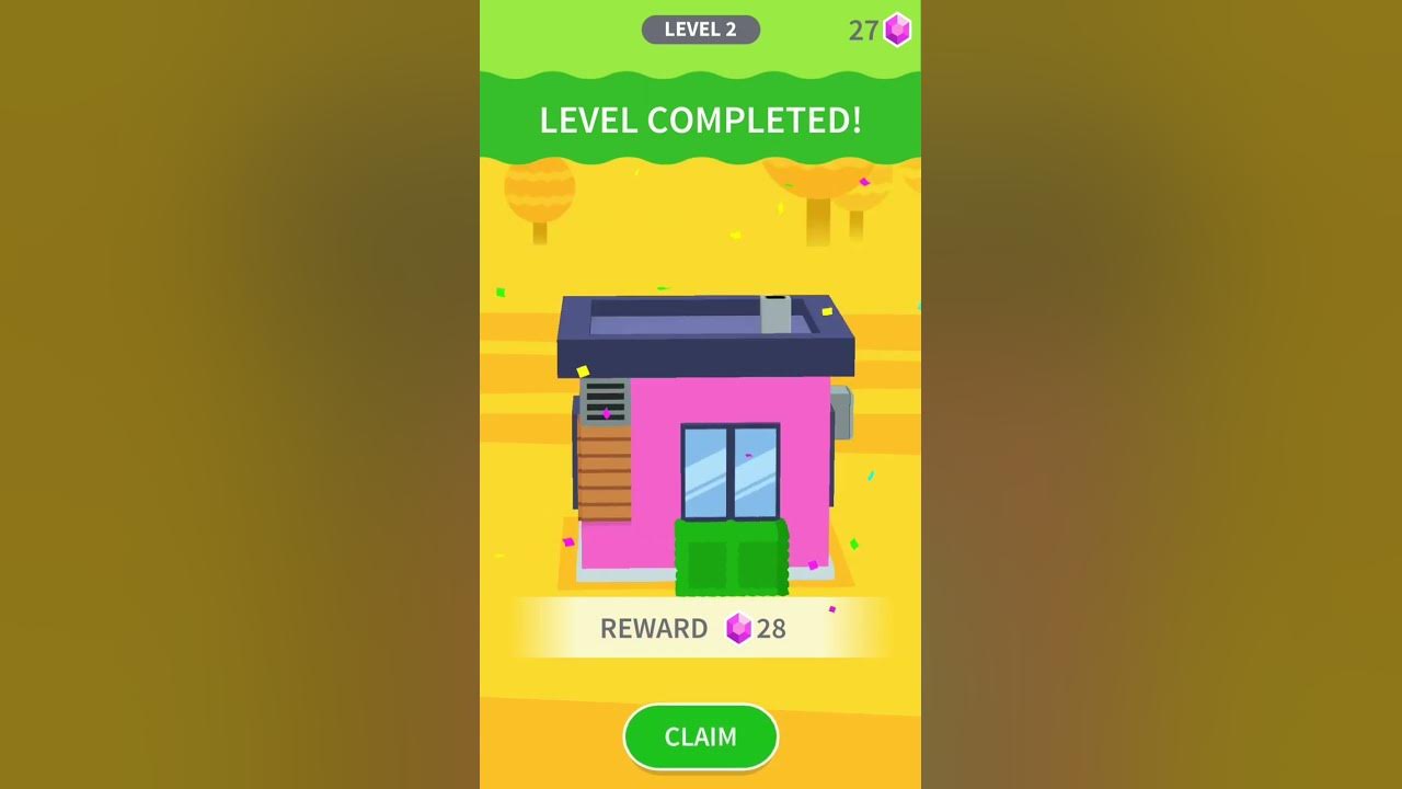 House Paint Level 1 5 game shorts ytshorts housepaint YouTube