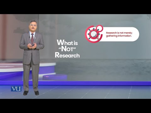 What is "Not" Research | Research Methods in Education | EDU407_Topic010