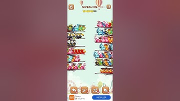 bird sort 2 color puzzle solution niveau 316 #games #gaming #puzzle #puzzlegame #androidgames