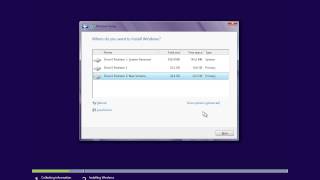 How to install Windows 8 in a new partition
