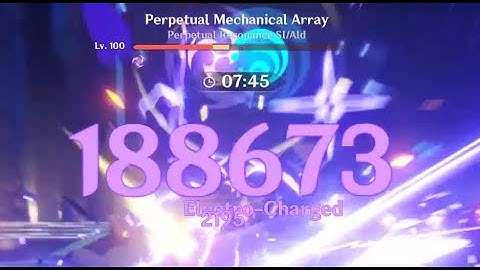 Spiral Abyss 2.1 Floor 12-3 Raiden Hypercarry Vs Perpetual Mechanical Array 3 Stars (Genshin Impact)