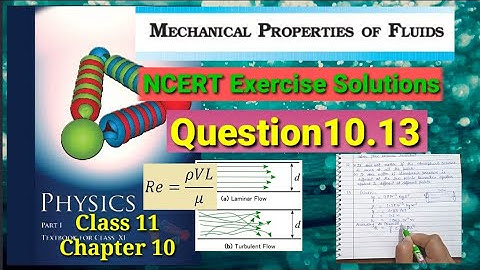 NCERT Exercise Solution 10.13 | Chapter 10 | Class 11| Physics |