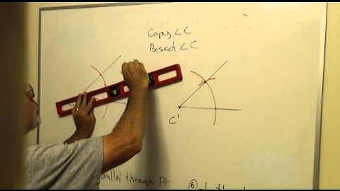 Basic Geometric Constructions