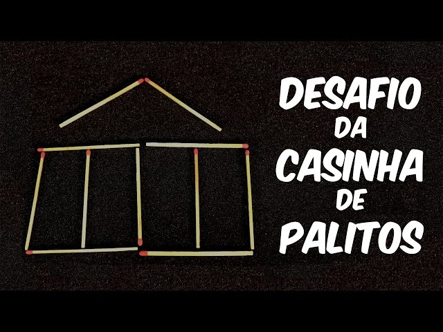 Desafio dos palitos - Ludopia