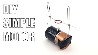 How To Make Simple Electric Motor
