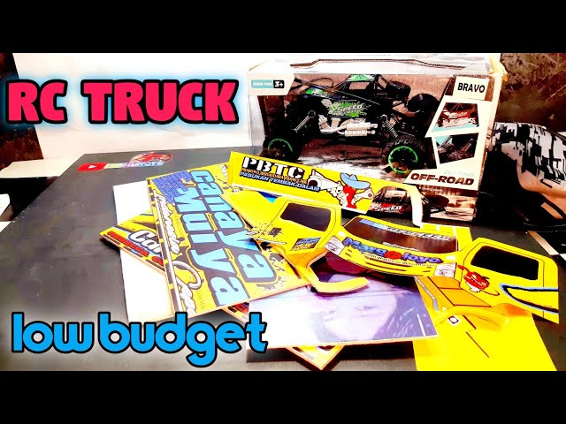 Miniature Dump Truck From Cardboard | Margojoyo RC truck | Craft Truck Cardboard class=