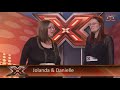 Auditie X factor - Jolanda en Danielle