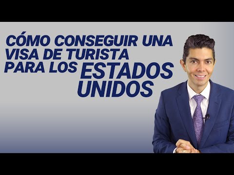 Video: Cómo Solicitar Una Visa De Visitante A Los Estados Unidos