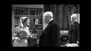 Charles Laughton & Elsa Lanchester - 'Witness for the Prosecution'