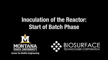 Chapter 14 Inoculation of the Reactor