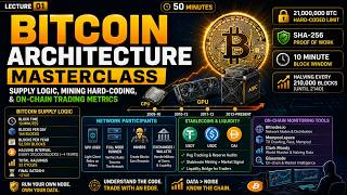 Bitcoin Architecture Masterclass: Supply Logic, Mining Hard-Coding, & On-Chain Trading Metrics