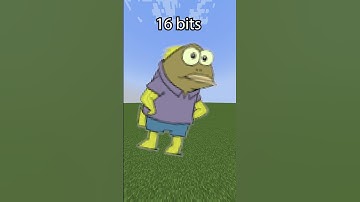 Minecraft Spongebob Fish 64 bits 32 bits 16 bits 8 bits 4 bits 2 bits 1 bit