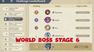 STAGE 6 WORLD BOSS - YSERINDE SHINES AGAIN [SWORD OF CONVALLARIA]
