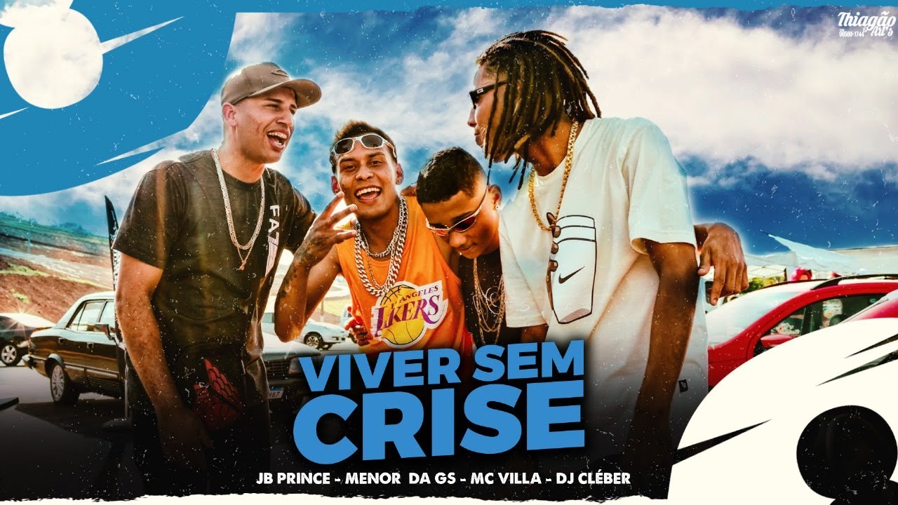 Viver Sem Crise  - JB Prince, MC Villa & MC Menor da GS (Prod. DJ Cleber) - [Videoclipe Oficial]