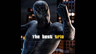 The Best Spider-Man Trio 🕷️🔥 | Funk Sereno|#spiderman #marveledit #capcut #capcutedit