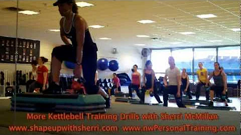 More KettleBell Training Drills with Sherri McMill...