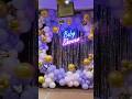 Baby Shower New💕Setup Home decoration contact #ytshorts#trending#babyshower