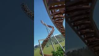 Modern Intamin Impulse #planetcoaster #planetcoasterconsoleedition #shorts