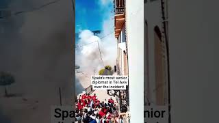 Spain accused of antisemitism after Netanyahu effigy blown up