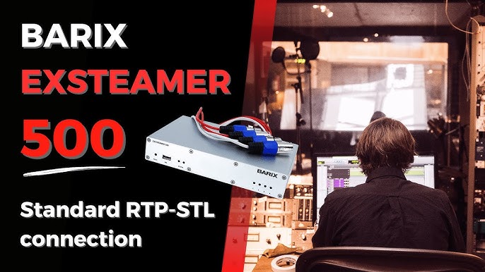 Décodeur audio IP multiformat - Exstreamer M400