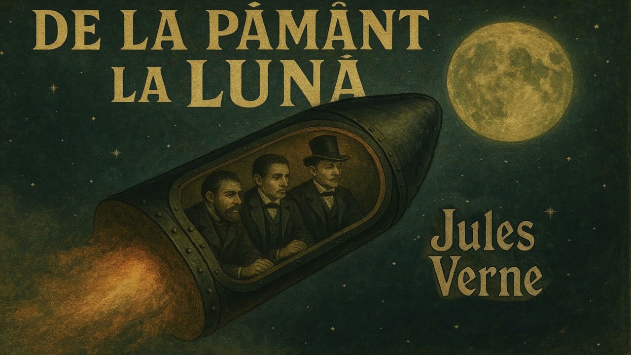 De la Pămînt la Lună - Jules Verne #pamant #luna #julesverne #cartiaudio #lecturiaudio #lecturi