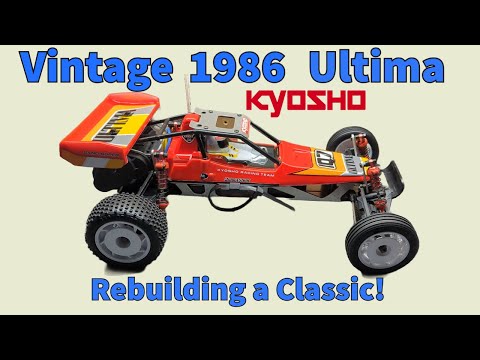 Vintage Kyosho Ultima RC Car - Kit# 3115 - Complete Rebuild - YouTube