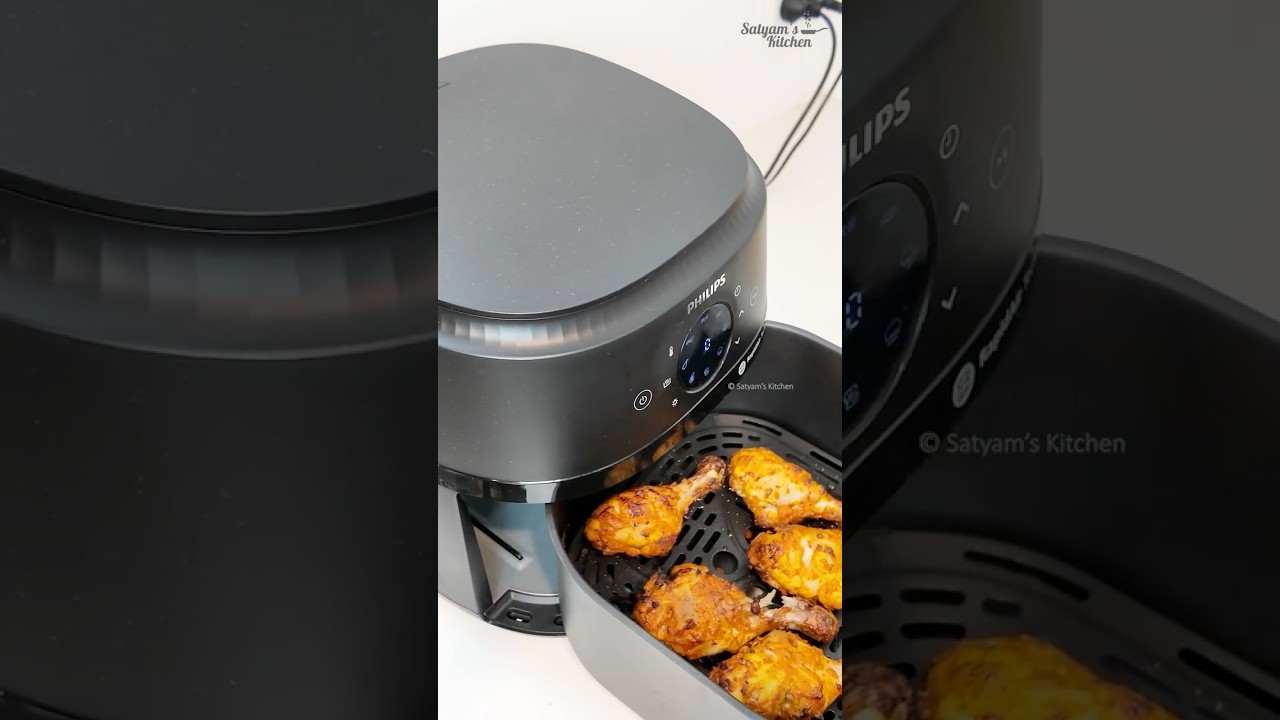 Crispy Air Fryer Chicken Drumsticks | Juicy Grilled Chicken Legs | Easy Chicken Recipe in Air Fryer