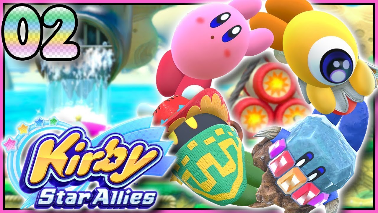 FRIEND CIRCLE & BUFF DEDEDE! KIRBY STAR ALLIES Multiplayer Demo Coop Gameplay Part 2 - DarkLightBros