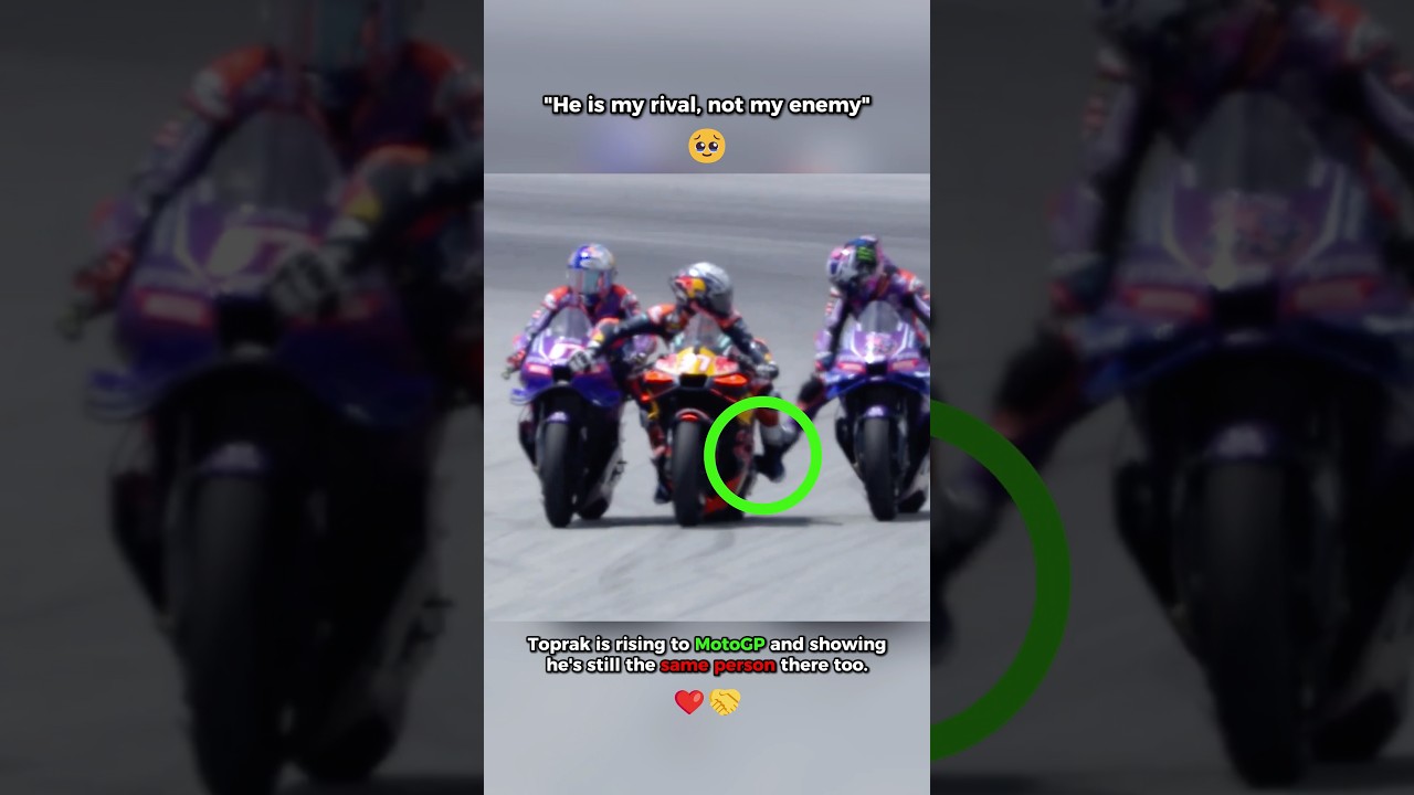 Rising Up To MotoGP Didn’t Change His Attitude 🤝
