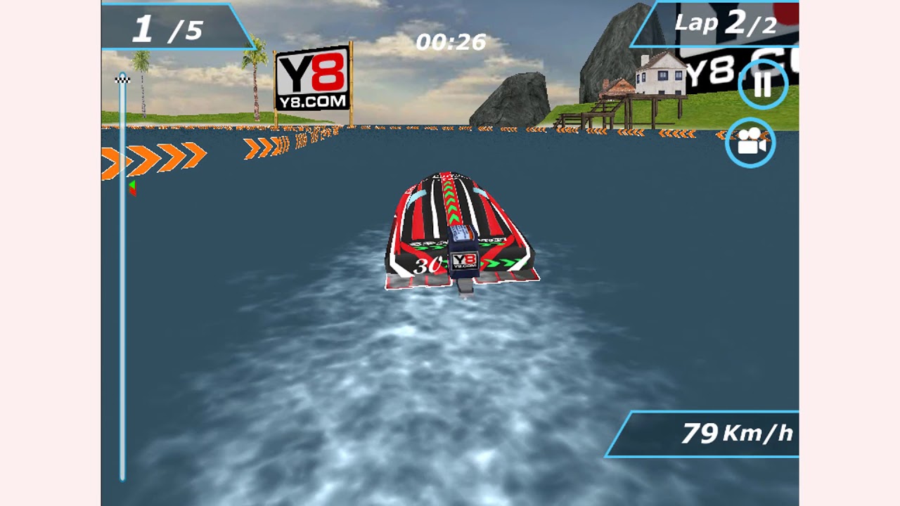 How to play Speedboat Racing game | Free online games | MantiGames.com ...