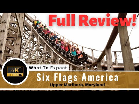 Six Flags America - Washington DC - Maryland - Theme Park - Upper Marlboro