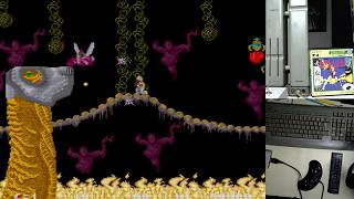 Jugando Atomic Runner Chelnov(parte 2) de X68000 con RetroTink4K