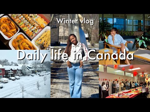 WINTER VLOG☃️ | 3 Days of Snowstorm in Canada❄️ | Weekend Getaway with the Girls✨ | Lunar New Year🏮