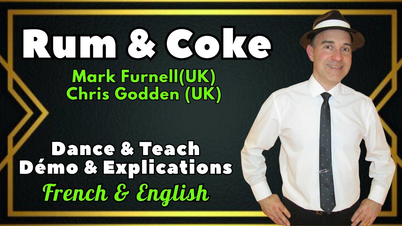 Rum & Coke Line Dance (Dance & Teach / Démo & Explications / French & English)