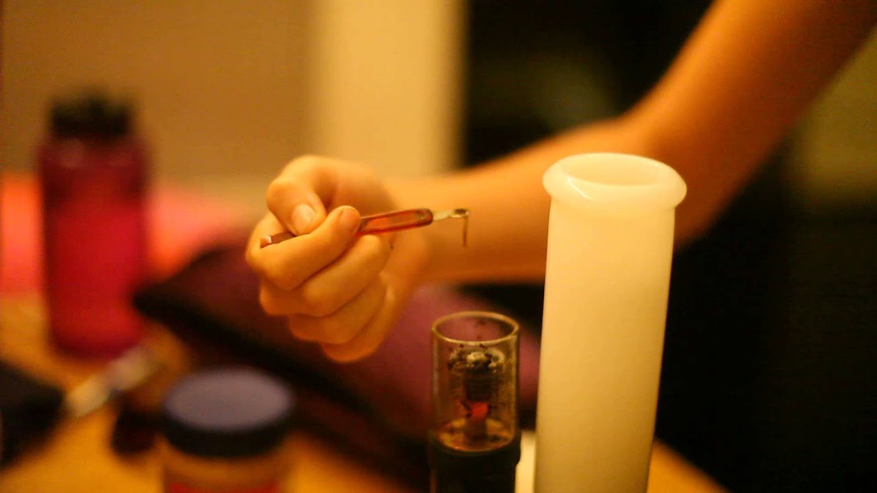 Snake dab on electric nail (e-nail)