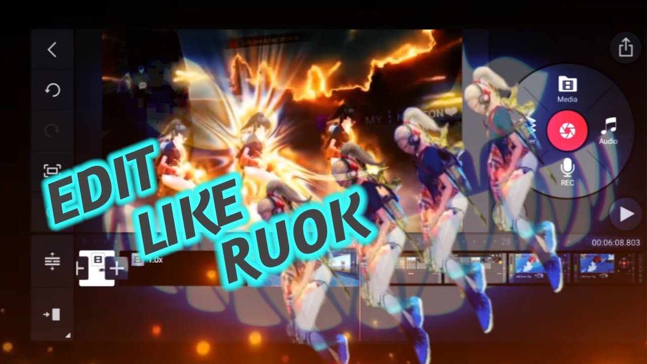 How To Edit Like Ruok FF||Aura Effect Like Ruok FF||RUOK FF