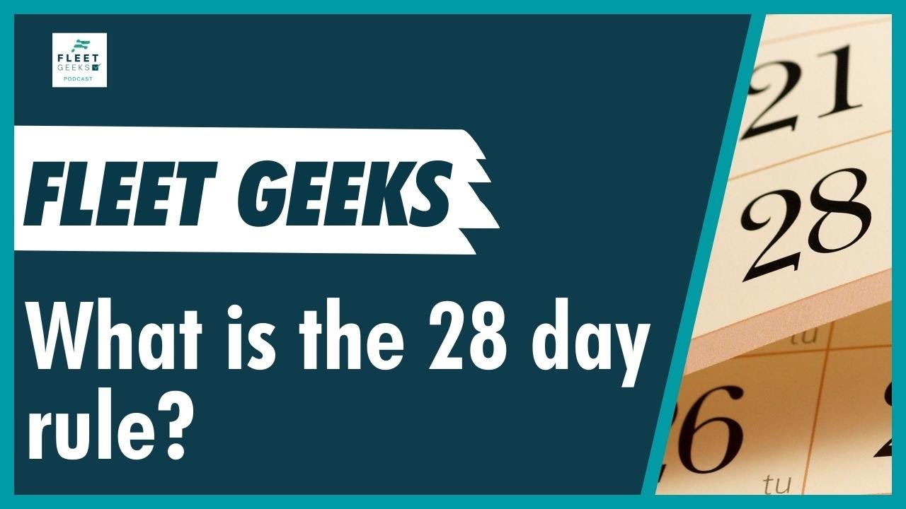 What is the 28 day rule with relation to Tachograph? What is a Manual