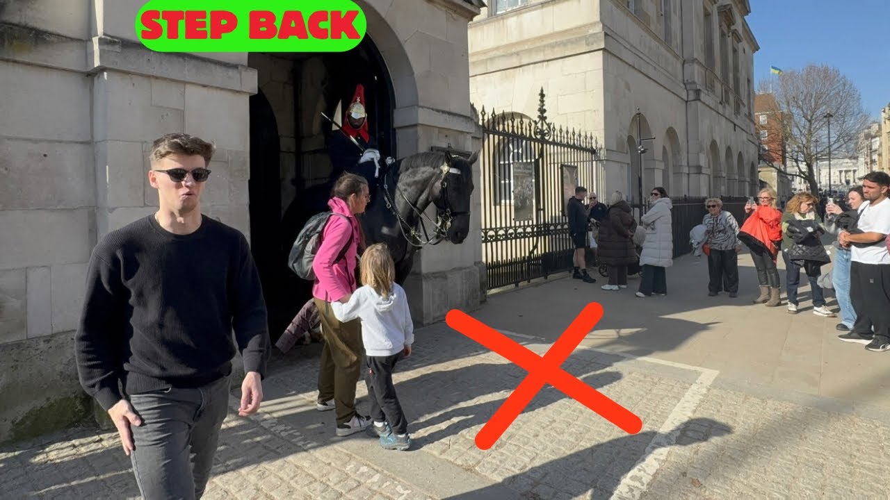 King’s Guard Quickly Steps In to Protect the Children!