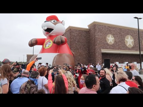 Grand Opening of Bucees in Daytona Beach Florida - Ribbon Cutting / Meeting The Governor & Much More