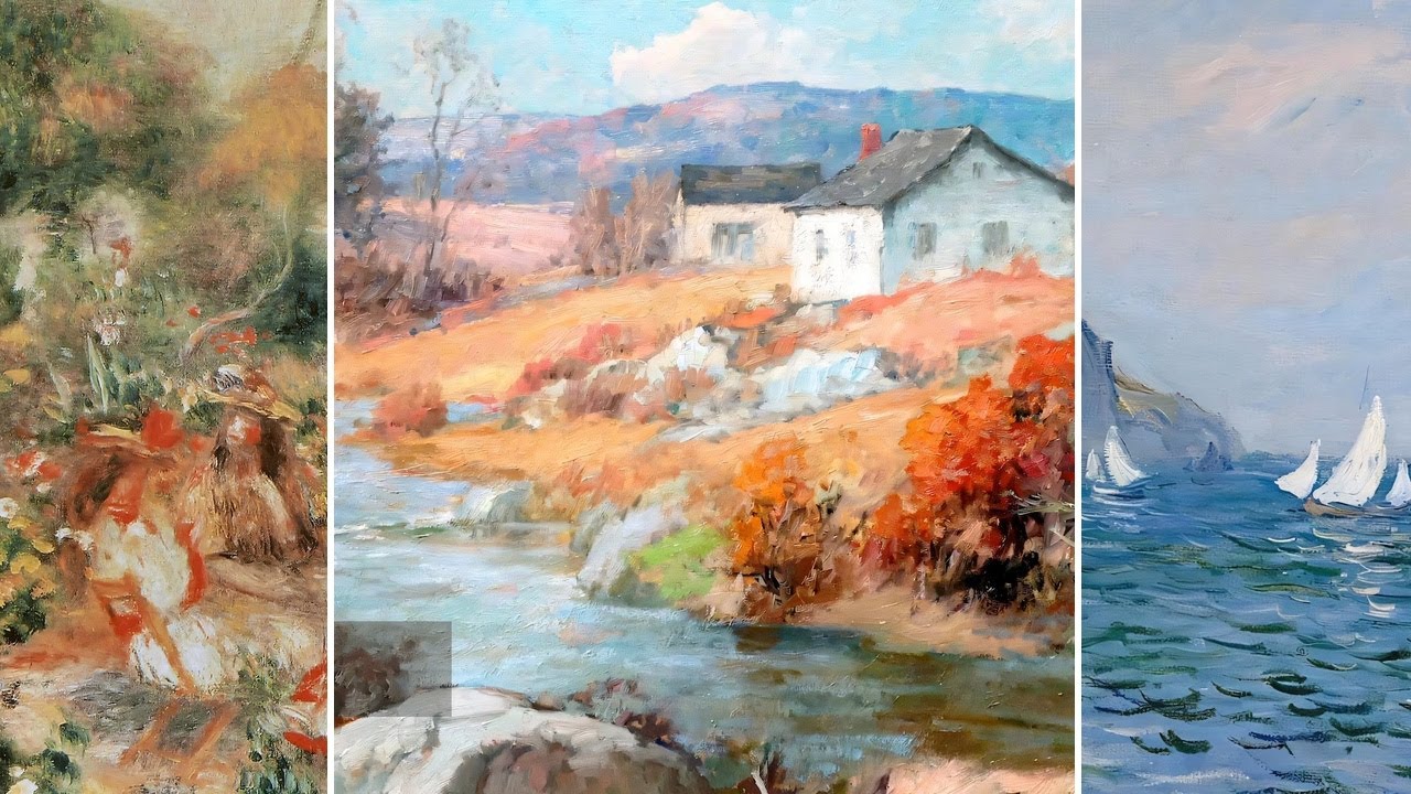 Impressionist Art TV — Silent Art Gallery · June 5 Afternoon | Braun · November & others