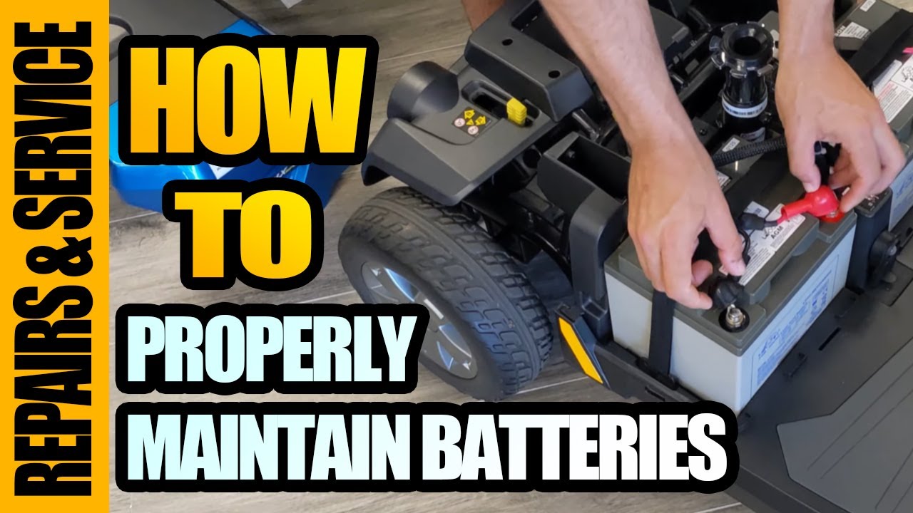 👨‍🔧Mobility Scooters Direct Battery Proper Use Tutorial YouTube