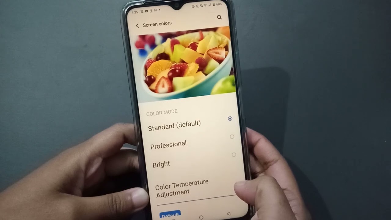 Vivo screen colour temperature setting, how to increase and decrease screen colour temperature
