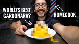 I Try To Master The World's Best Carbonara Pasta (full recipe)