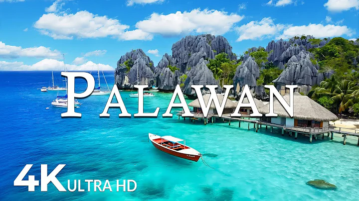 FLYING OVER PALAWAN (4K UHD) – Soothing Music Along With Beautiful Nature Video - 4K Video UHD #5