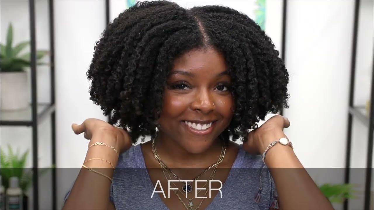 Do You Have THICK, Dense Hair!? 🤔Try this Easy Wash and Go for Moisture + Definition 😍 YouTube