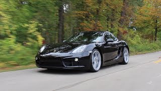 Is The Mid-Engined Cayman Better Than The 911?? | 2016 Porsche Cayman Black Edition