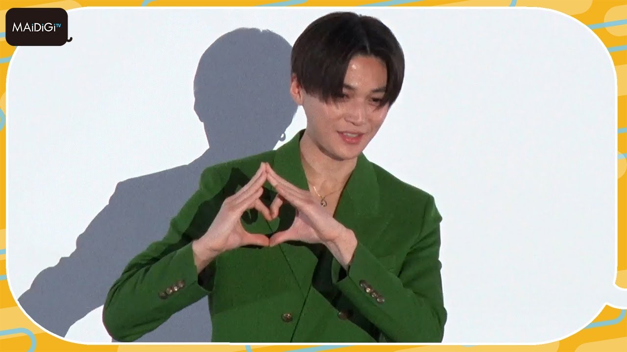 FANTASTICS' Yusei Yagi's heart pose drew huge cheers! He was