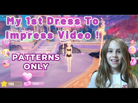 My First Dress To Impress Gaming Video