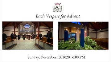 Vespers van de Bachvereniging voor de Advent