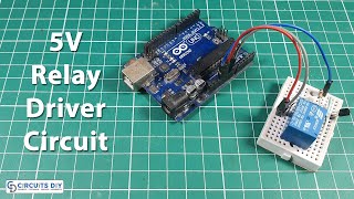 5V Relay Driver Circuit using Transistors